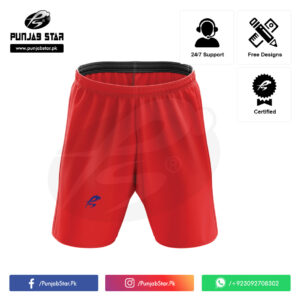 red featherlight gym short for workout