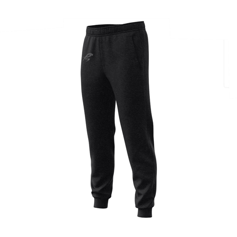 1 CUFFED SWEATPANTS FOR FITNESS BLACK - Image 1