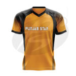 SOCCER JERSEY T-SHIRT  ORANGE/BLACK