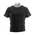 BLACK RUGBY PRO JERSEY FOR MEN'S