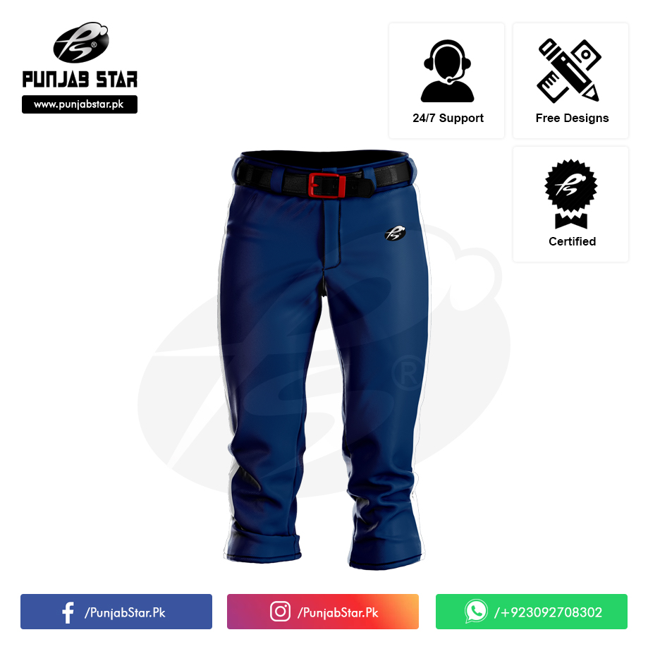2-4-1.jpg NEW BLUE BASEBALL PANTS - Image 1