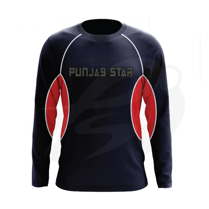 2 PANJAB STAR LOGO LONG SLEEVE T-SHIRT - Image 1