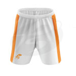 MEN'S PRO SOCCER SHORT WHITE/ORANGE