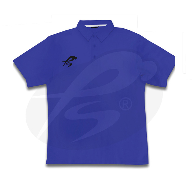 3 HALF SLEEVE PIQUE POLO T-SHIRT BLUE - Image 1