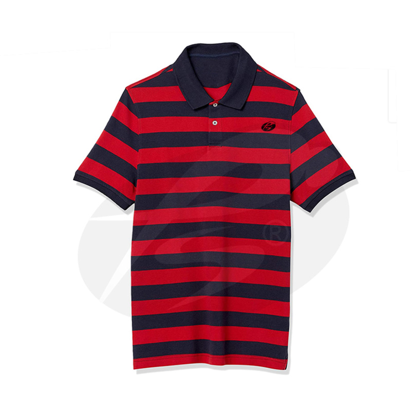 3 PS RED RUGBY POLO SHIRTS - Image 1