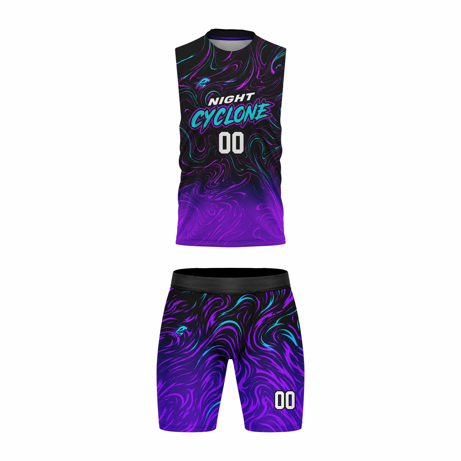 13 The Midnight Cyclone 7v7 Uniform Set - Image 1