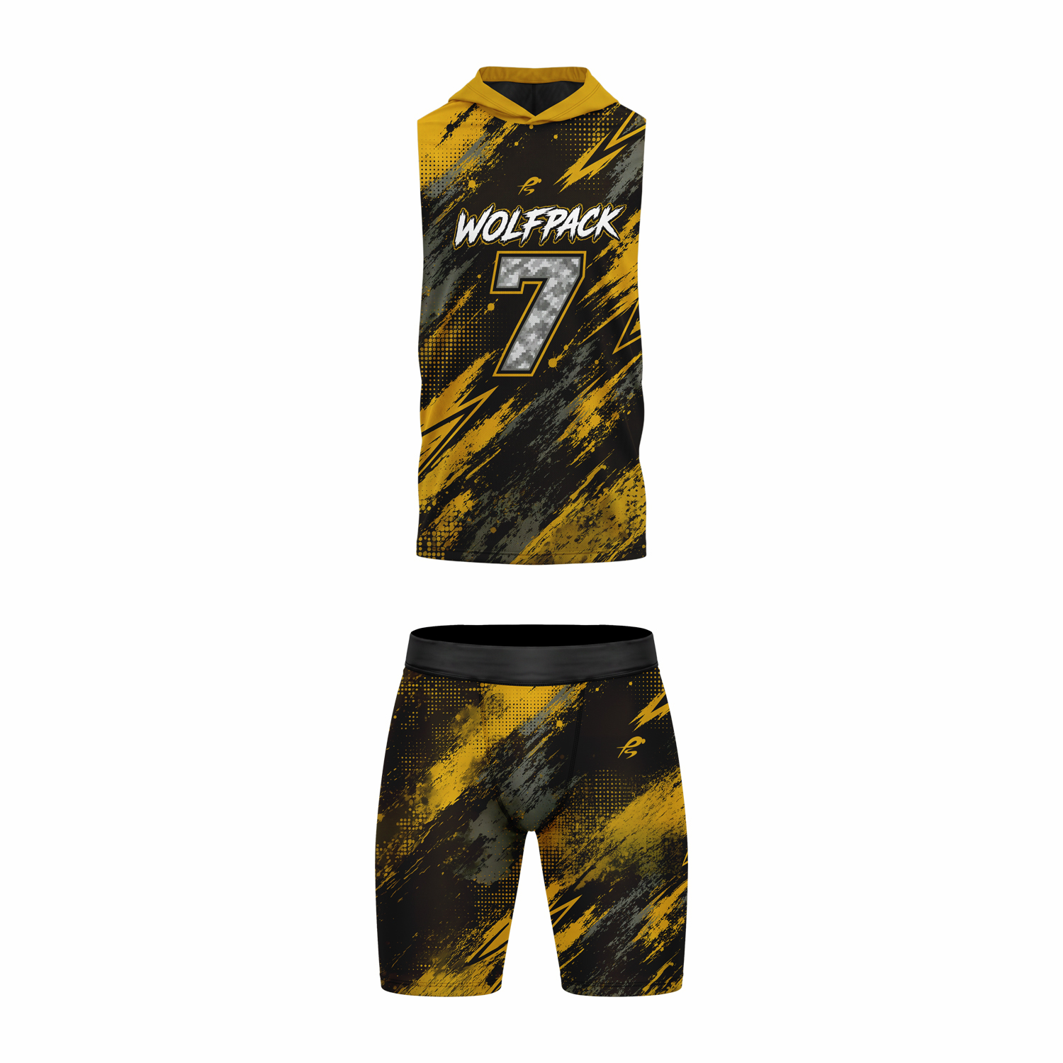 21 The Golden Wolfpack 7v7 Uniform Set - Image 1