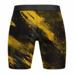 The Sandstorm Grunge Grid Compression Shorts - Image 2