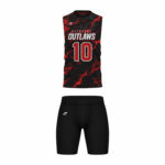 The Kitbeast Outlaws Magma 7v7 Uniform Set