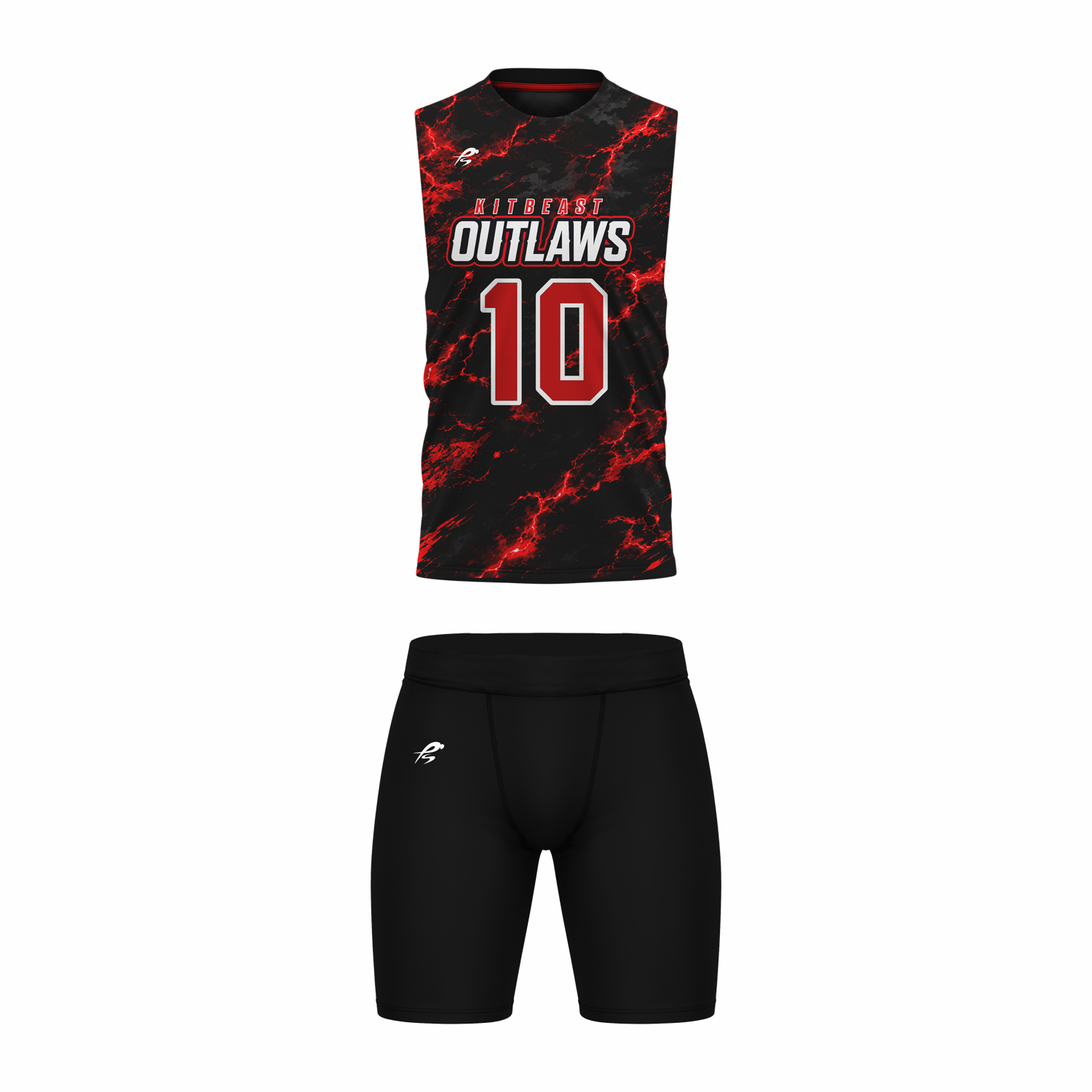 31 The Kitbeast Outlaws Magma 7v7 Uniform Set - Image 1