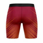The Crimson Ignite Comet Compression Shorts - Image 2