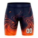 The Volcanic Fracture Lightning Compression Shorts