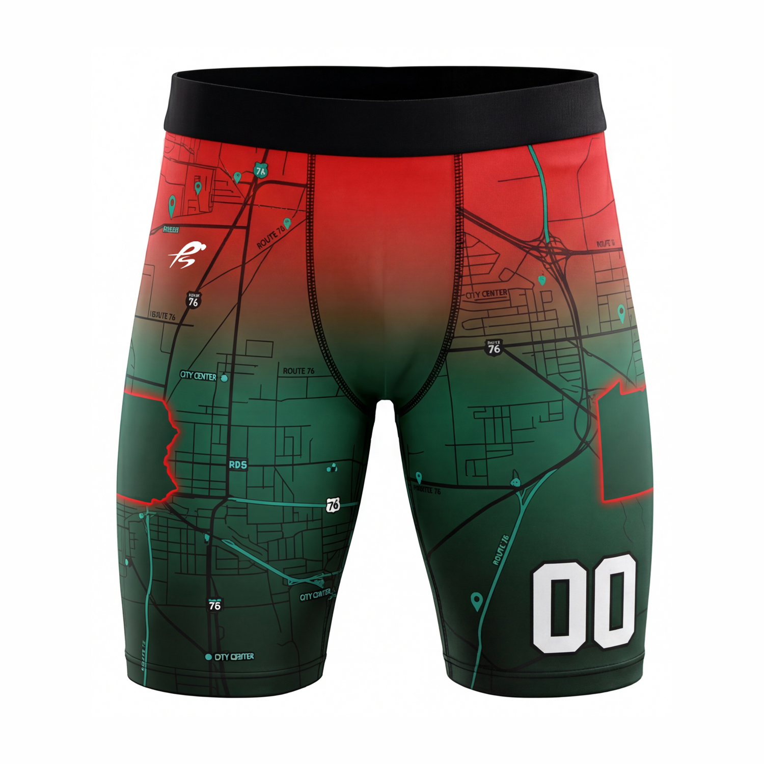 65 The Magma Swirl Hydro-Melt Shorts - Image 1